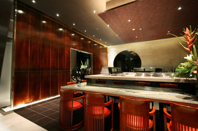 店舗デザイン 鉄板焼 寿司 オーストラリア 海外 飲食店  内外装工事 店舗設計