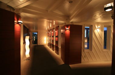 店舗デザイン マリーナ カフェ ボート 改装 内装 たつの市御津