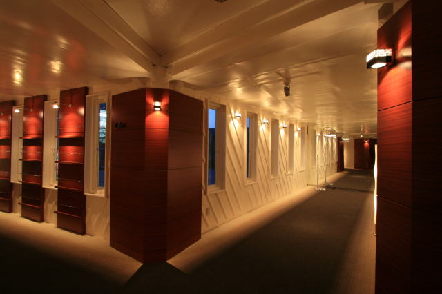 店舗デザイン マリーナ カフェ ボート 改装 内装 たつの市御津