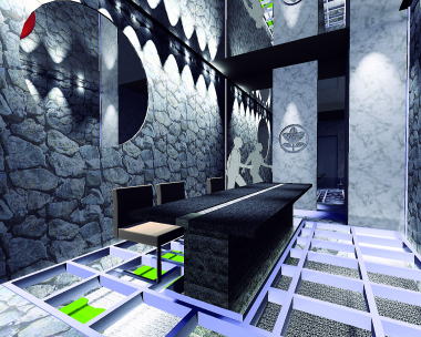 店舗デザイン 鉄板焼 寿司 オーストラリア 海外 飲食店 内外装工事 店舗設計