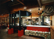 オープンキッチン<br>ストーブ ダイニング<br>「BAKUBAKU」の画像