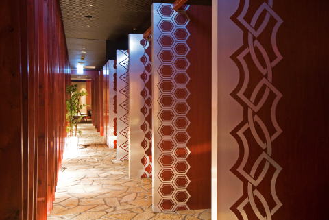 神戸ハーバーランドモザイク sakura1 日本料理店 内装 外装 設計 店舗デザイン 施工 マツヤアートワークス