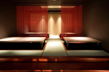 神戸ハーバーランドモザイク sakura1 日本料理店 内装 外装 設計 店舗デザイン 施工 マツヤアートワークス