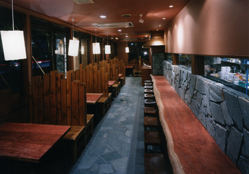 天下一品 店内２